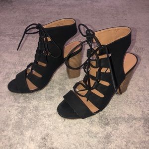 Aldo Lace Up Heels